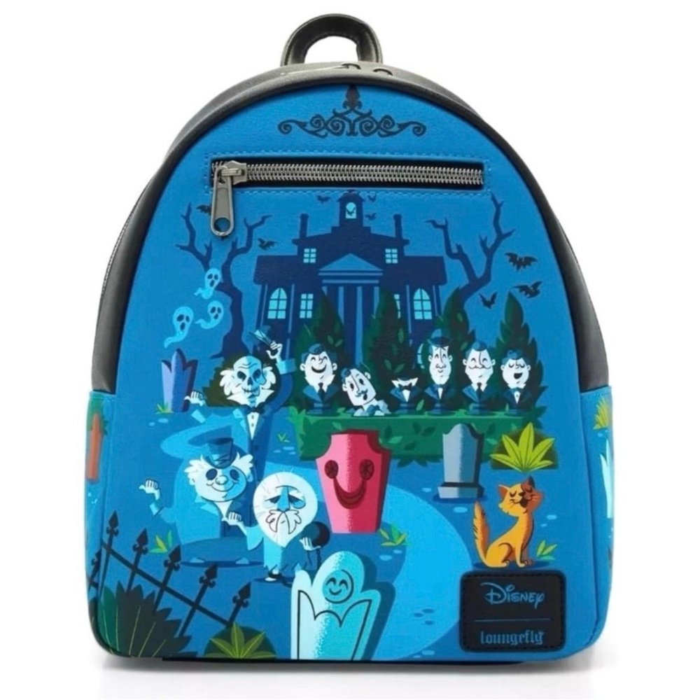 Loungefly Disney Haunted Mansion Mini‎ Backpack New Retired Rare Ghosts NEW